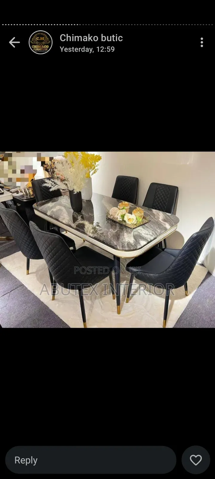 Durable and Executive Dinning Set by 6