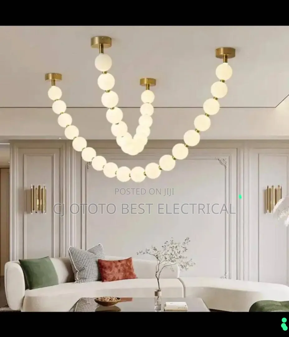 Simple Nordic Luxurious Led Sitting Room Light