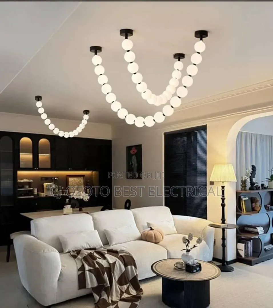 Simple Nordic Luxurious Led Sitting Room Light