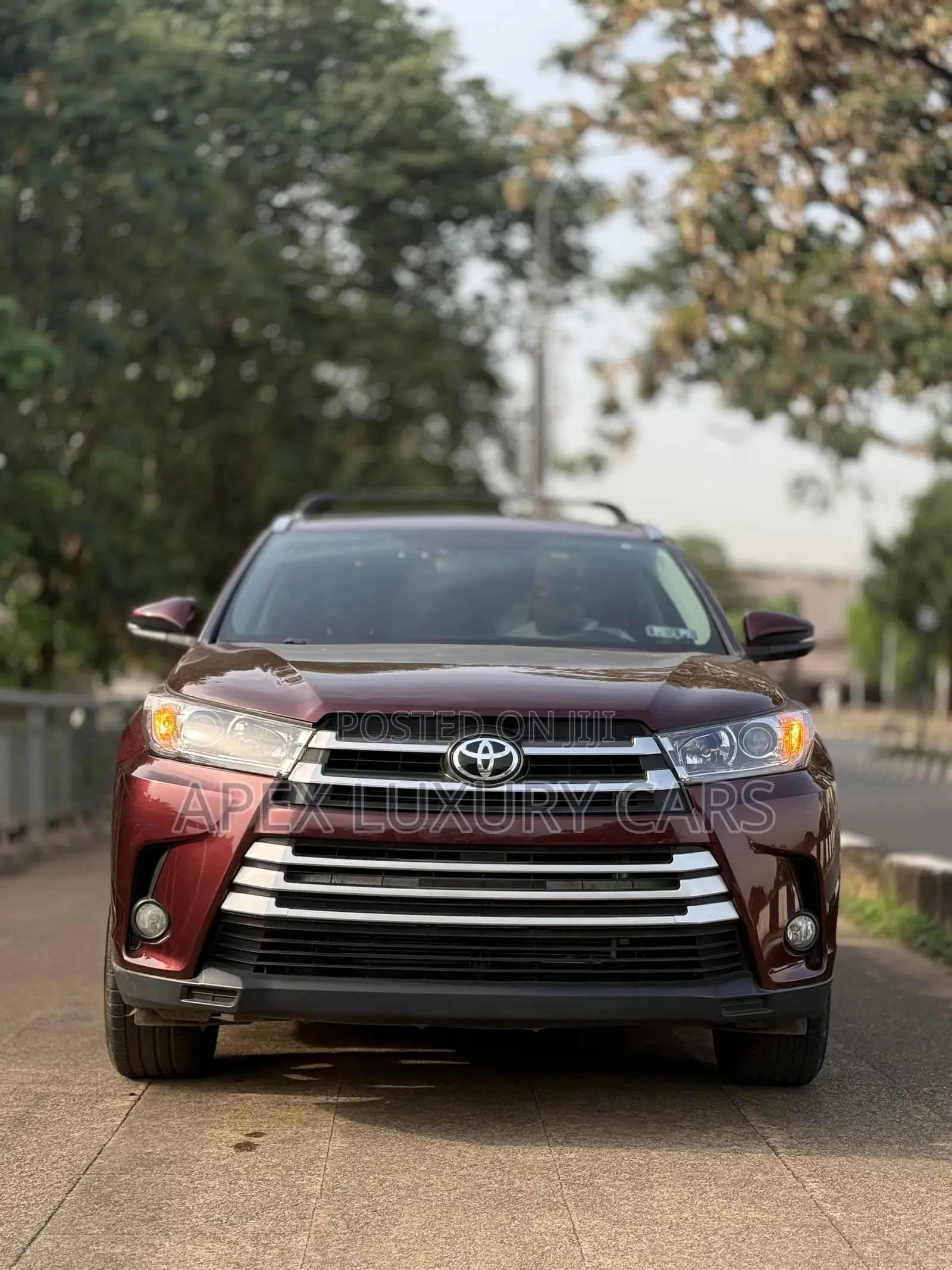 Toyota Highlander 2016 Red - APEX LUXURY CARS Price: ₦ 33,000,000 on ...