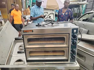 Foreign Used Commercial Electric Double Deck Pizza Oven