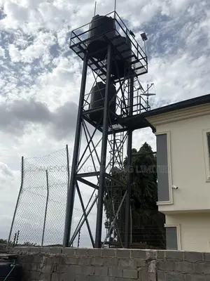 Steel Water Tank Stanchion , Water Tank Scaffolding