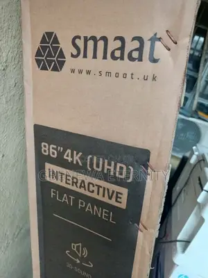 Smaat 86" (Uhd)Interactive Flat Panel With (13mp) Camera With Stand