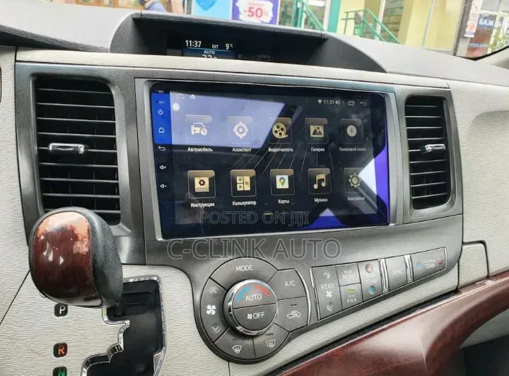 2012 Sienna Android Screen