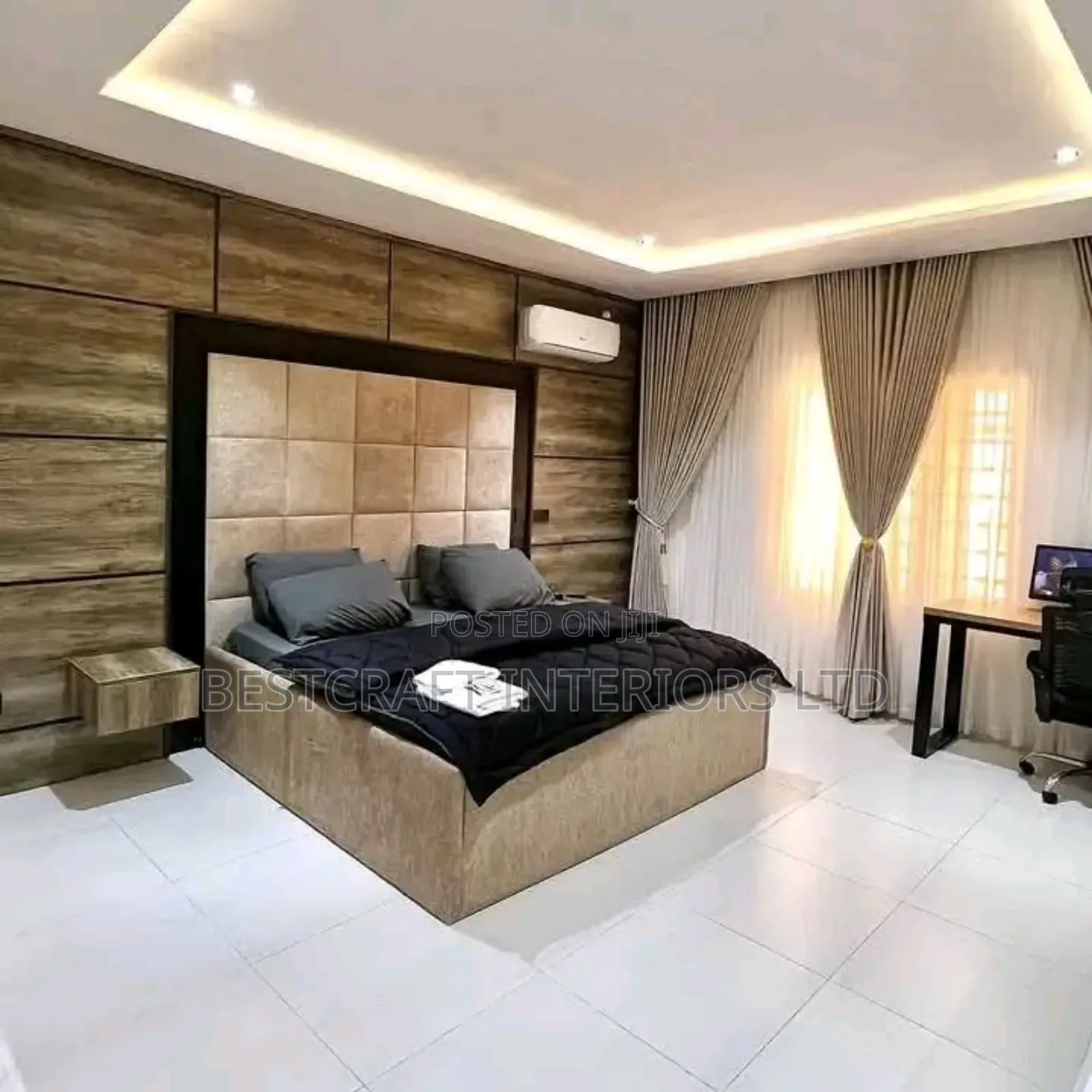 Luxury Upholstered Bed