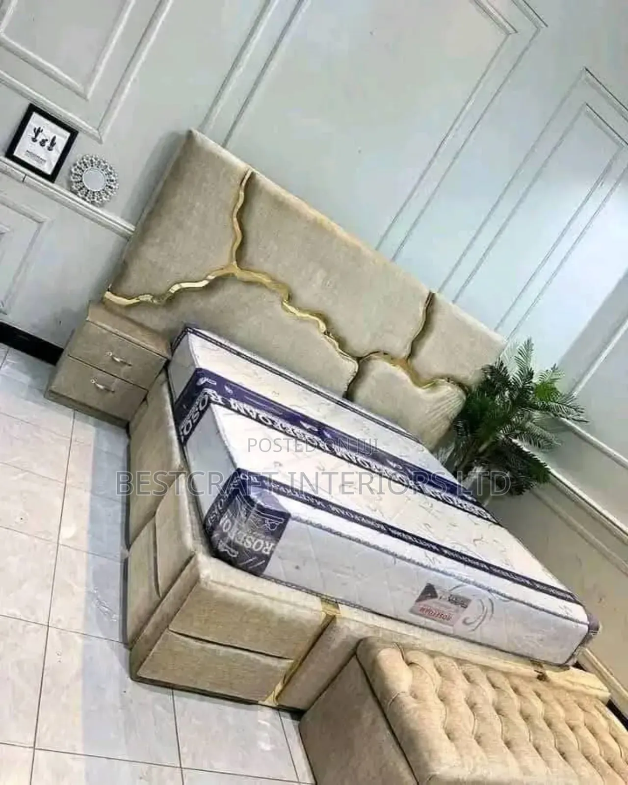 Luxury Upholstered Bed