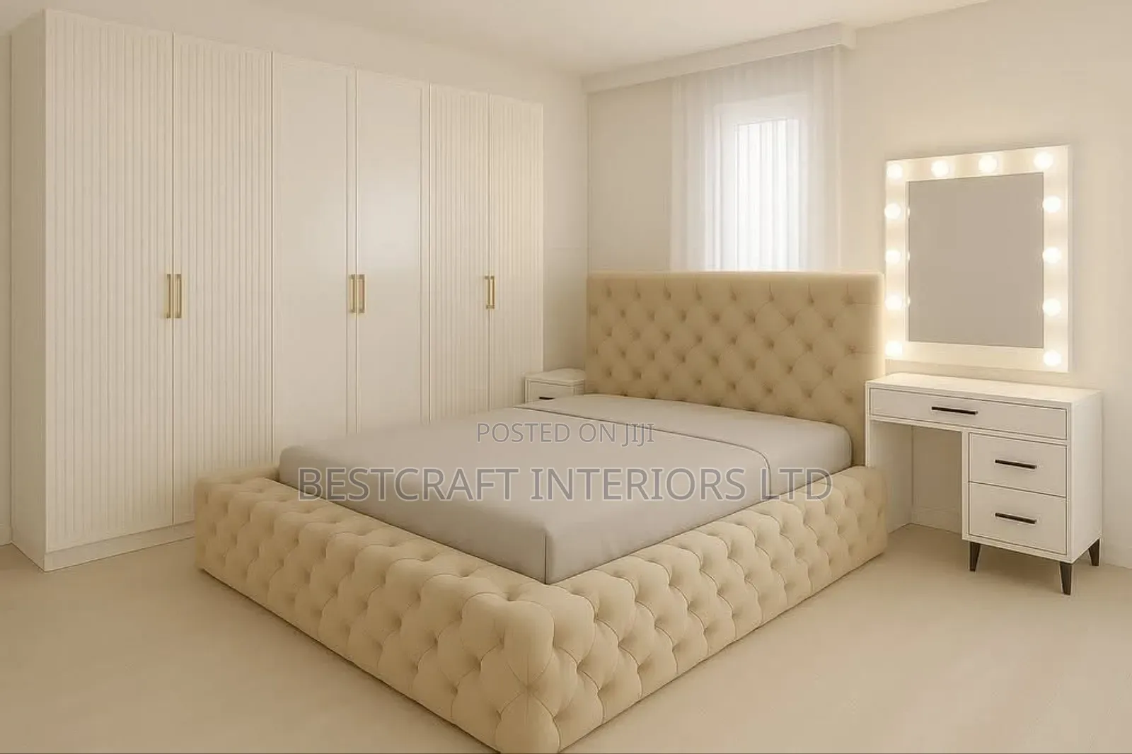 Luxury Upholstered Bed