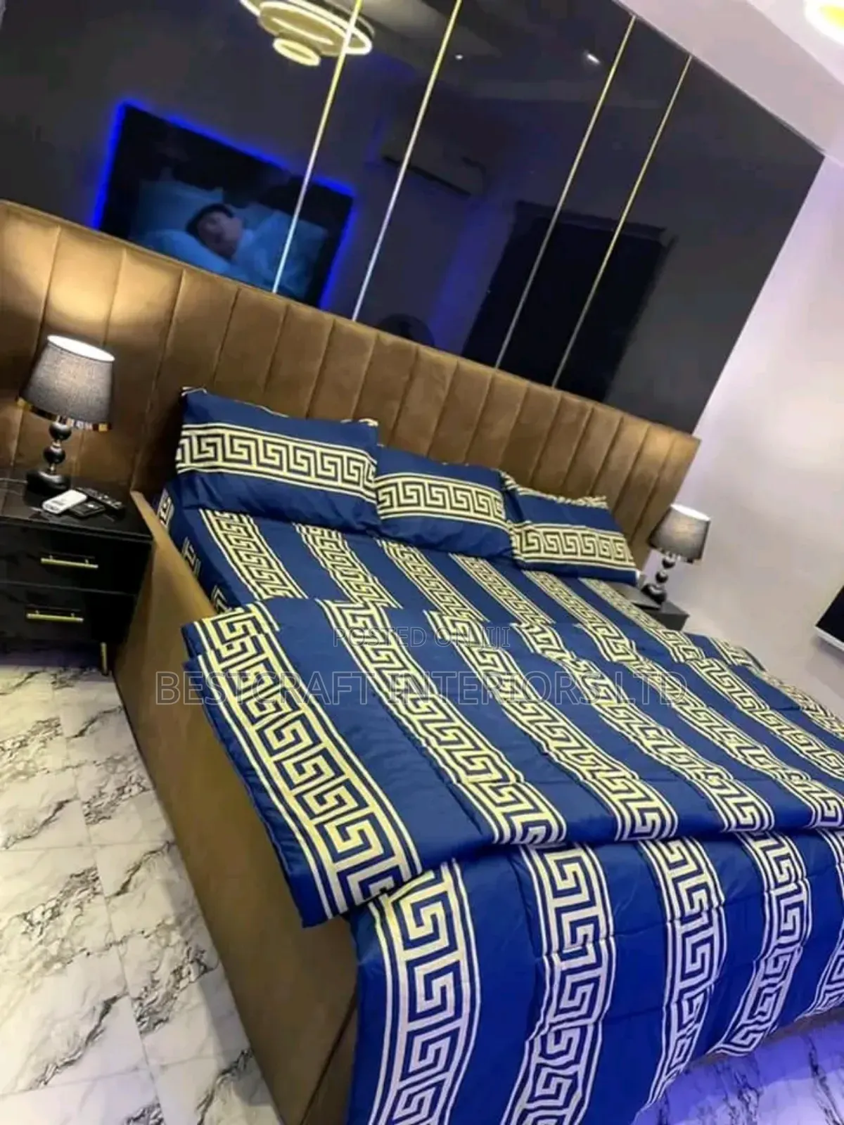 Luxury Upholstered Bed