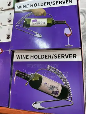 Stainless Wine Holder/Server
