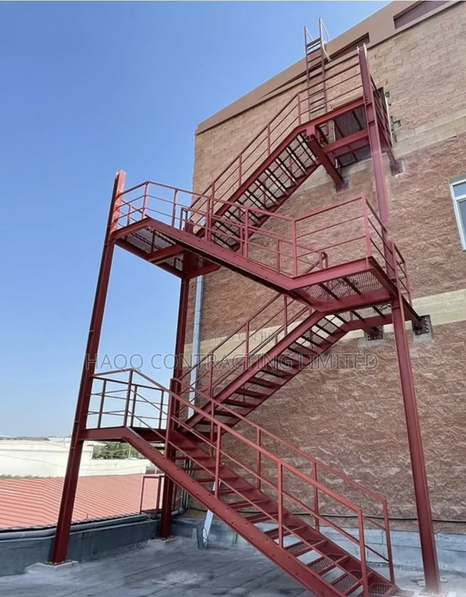Emergency Staircase Fabrication