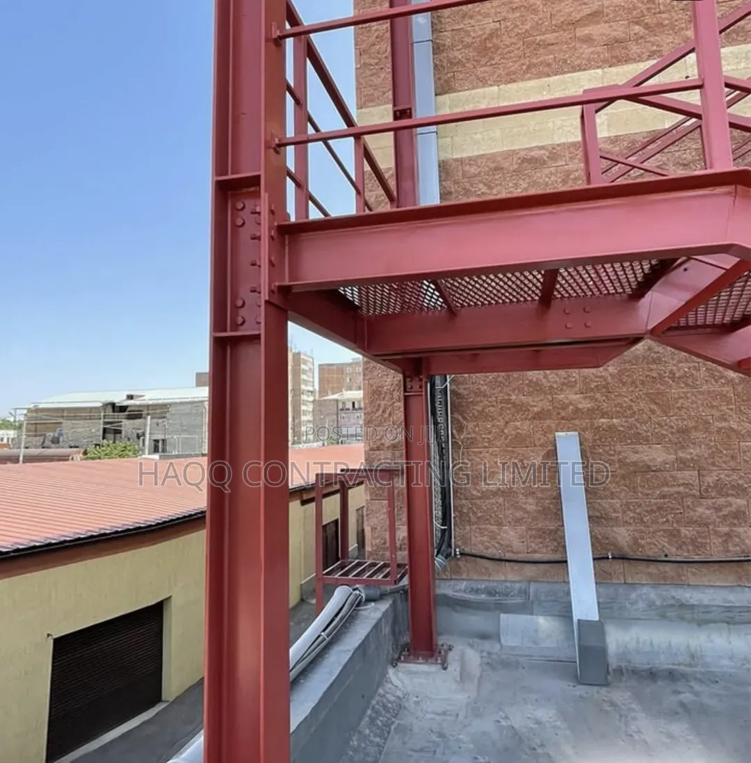 Emergency Staircase Fabrication