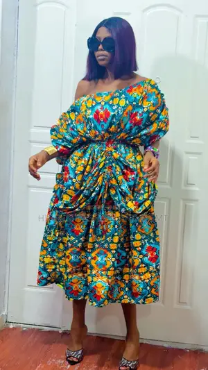 Off Shoulder Short Gown - Style 721
