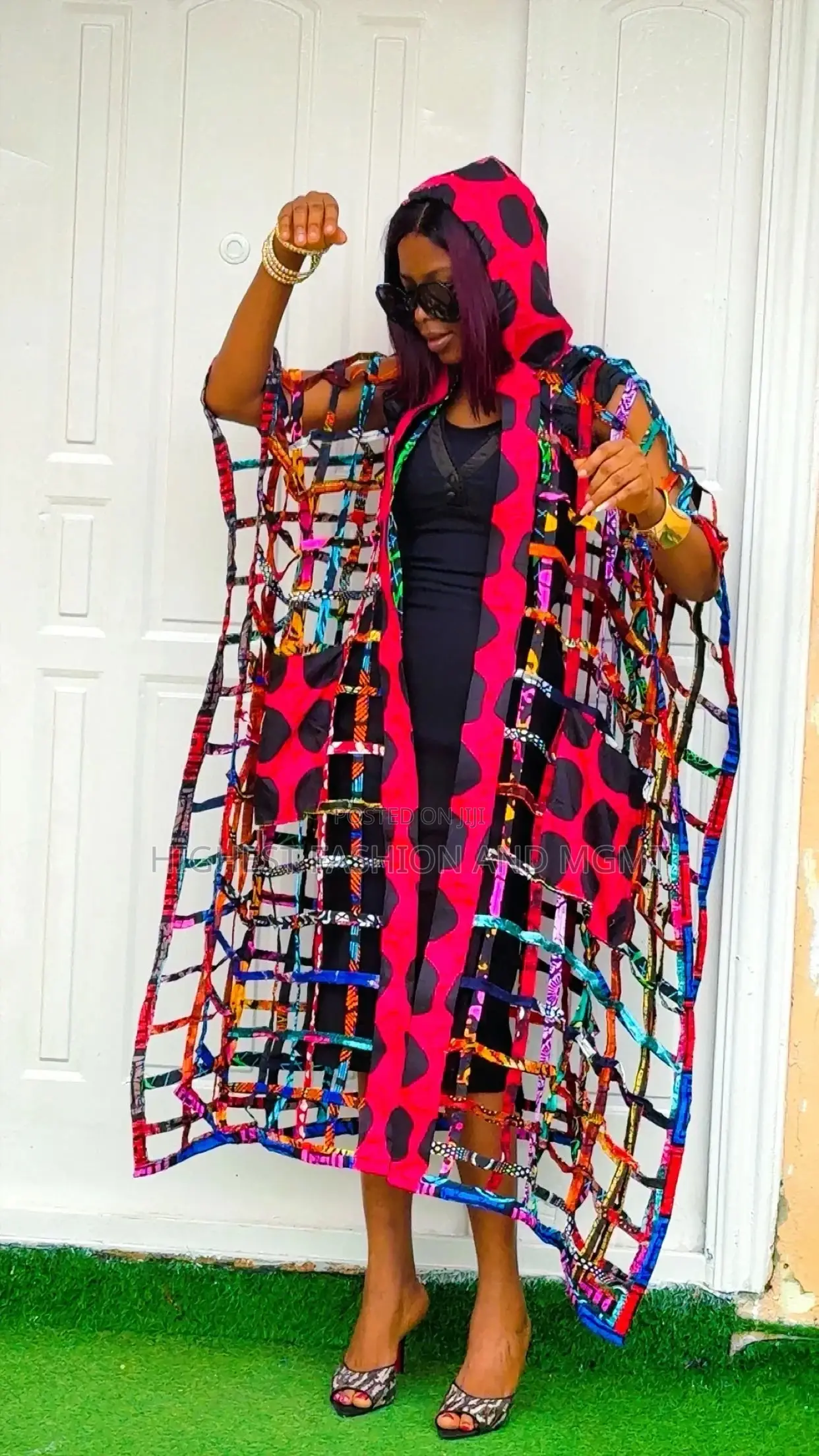 Kimono Jacket With Hood - Style 909