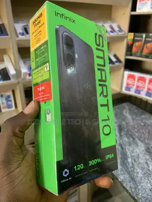 New Infinix Smart 10 64 GB Black