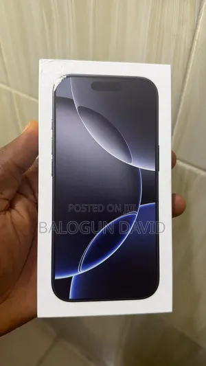 New Apple iPhone 16 Pro 128 GB Black