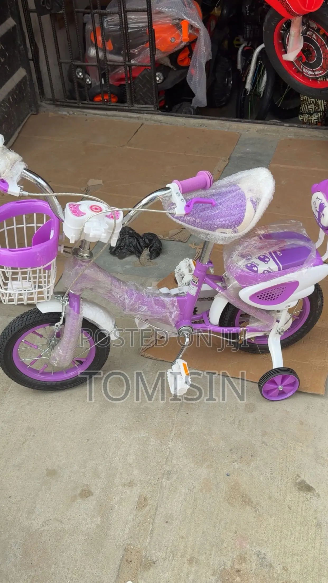 Size 12 Kids Bicycle