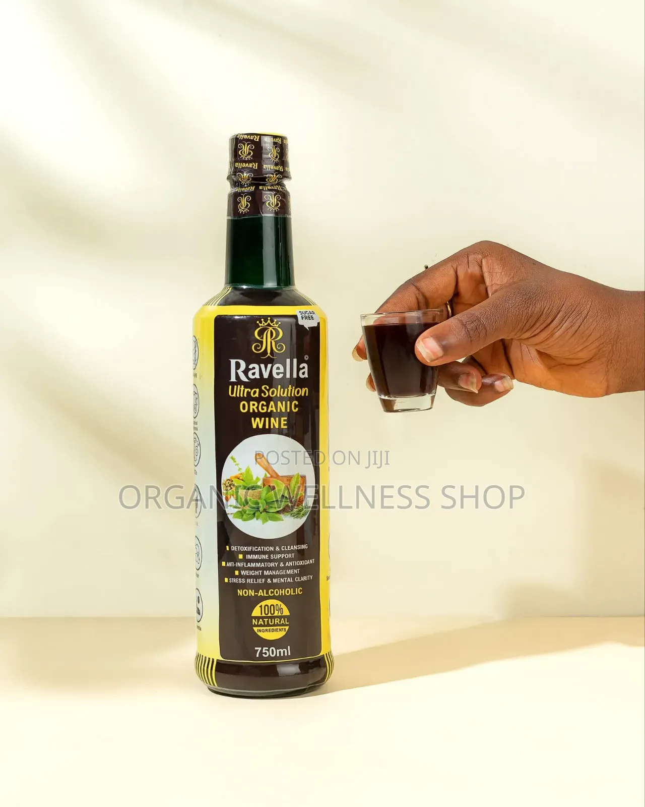 Ravella Ultra Solution Organic Wine 750ml | Lagos