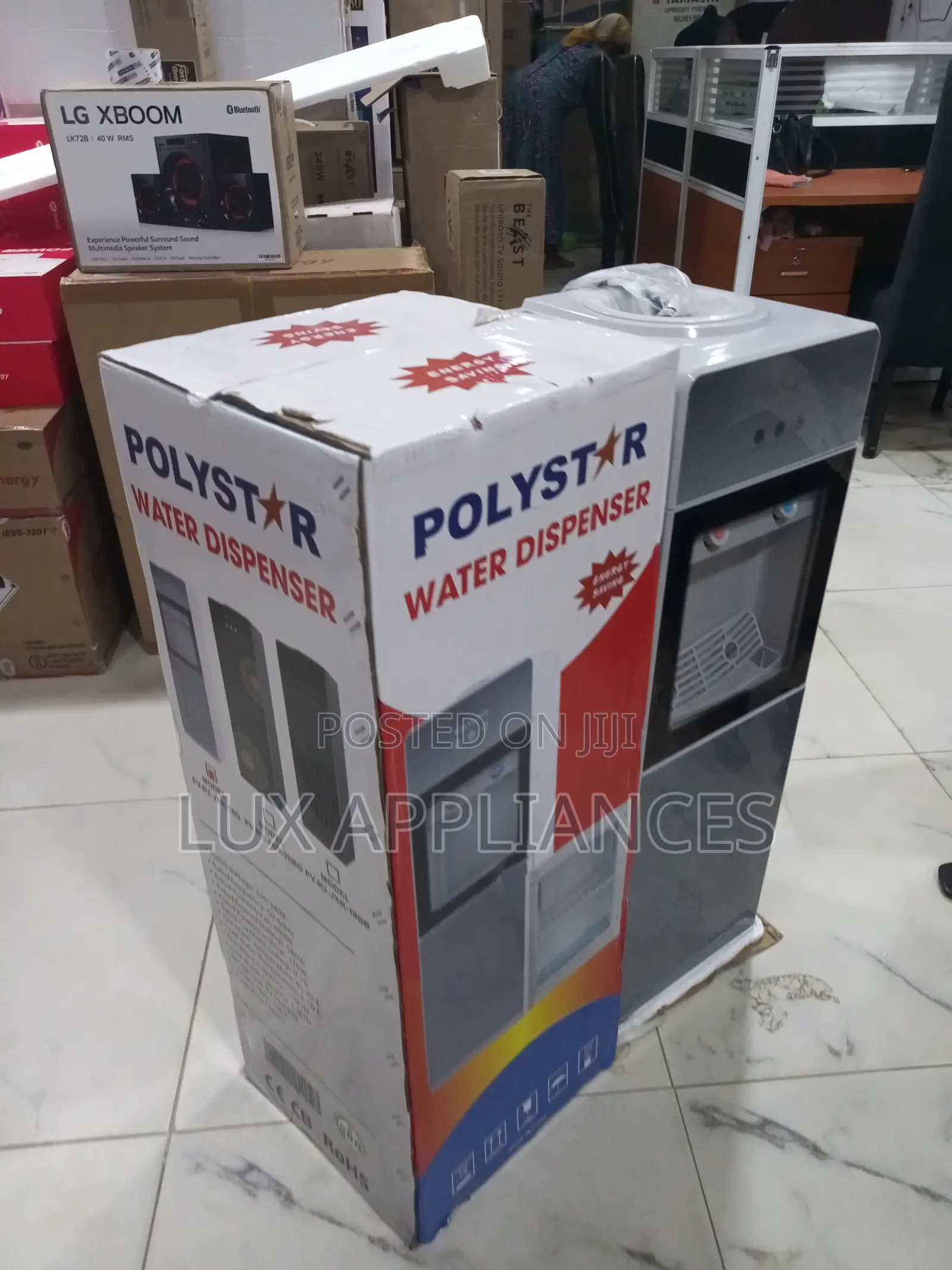 Polystar Water Dispenser With Child Safety Features