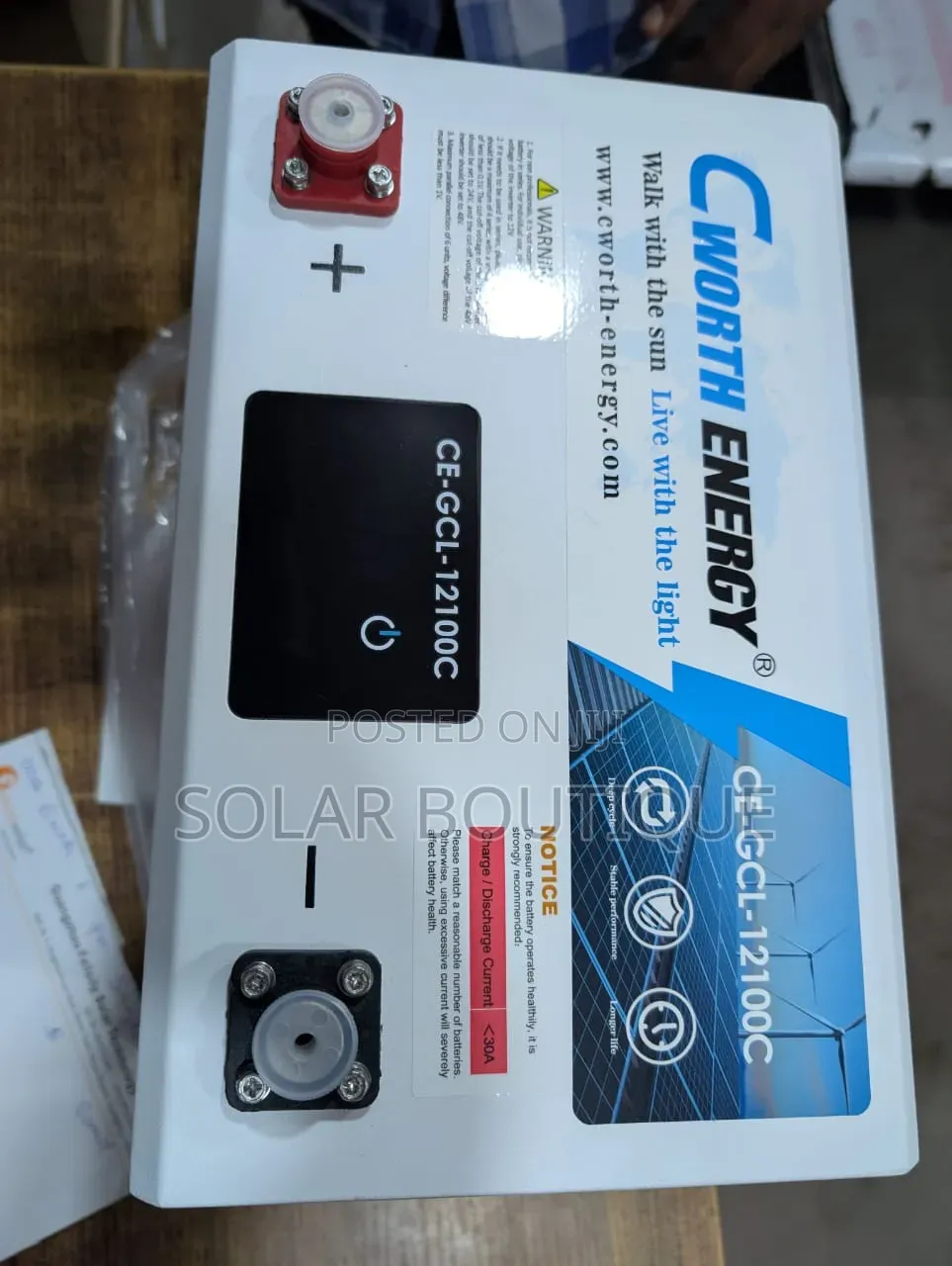 1.2kwh 12v Cworth Lithium Battery