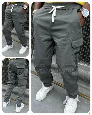 High Quality Cargo Pockets Pant Trousers or Joggers