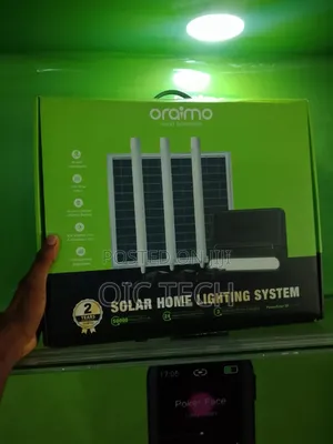 Oraimo Solar Home Lighting System.
