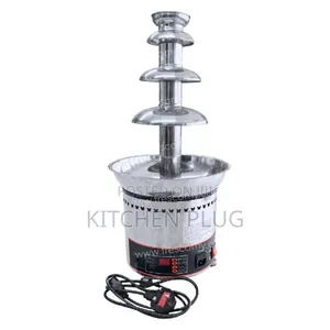 4 Tier Industrial Chocolate Fountain Machine