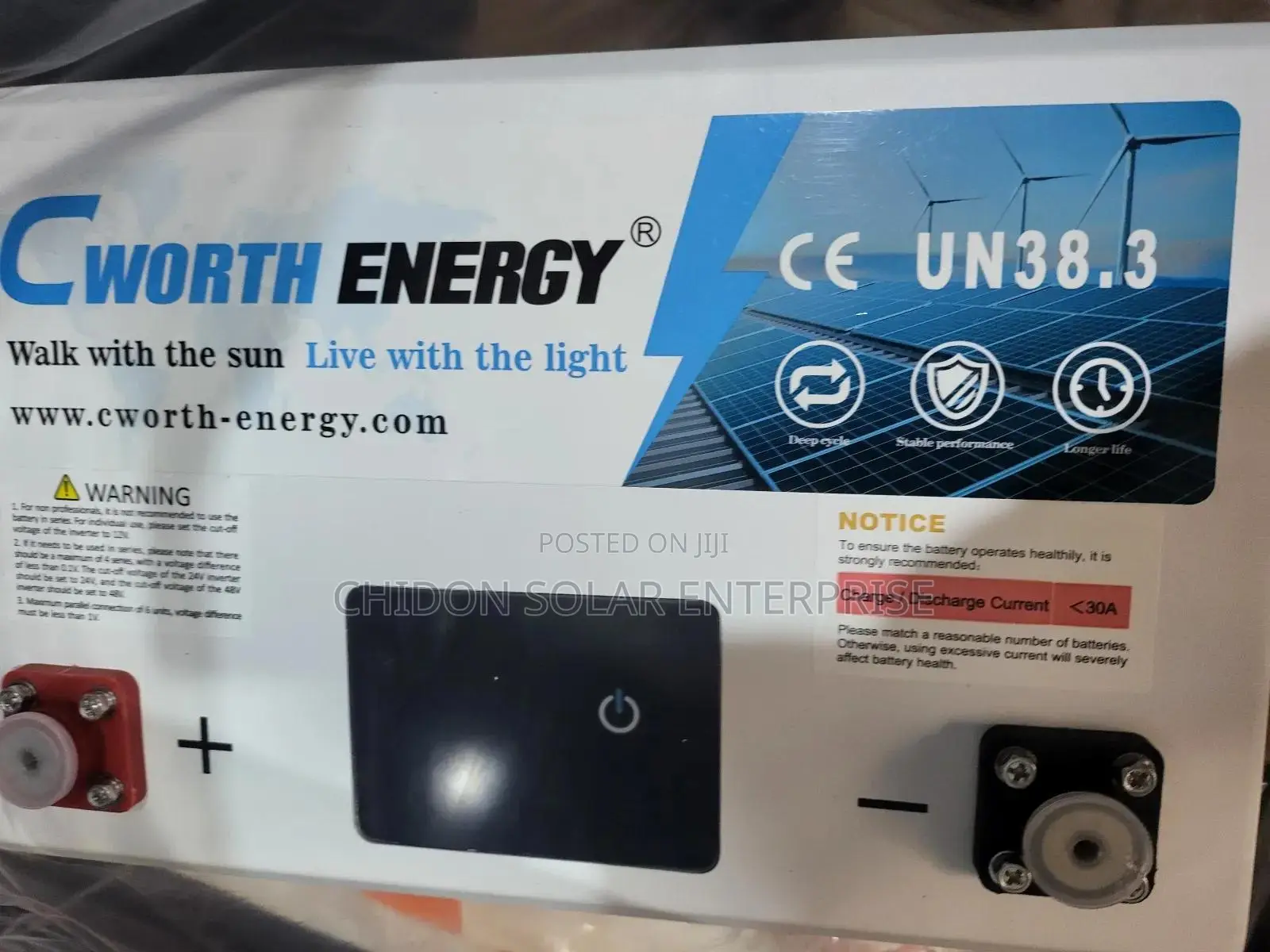 300ah 12v Cworth Lithium Battery