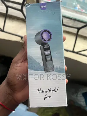 Rechargeable Fan With Cooling System