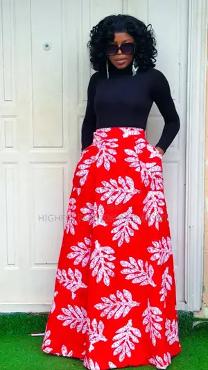 Ankara Rap Skirt and Top - Style 832