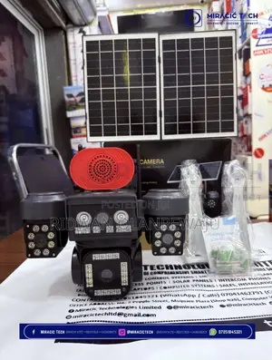 Solar CCTV Camera - Ultra Hd PTZ (4g Sim)