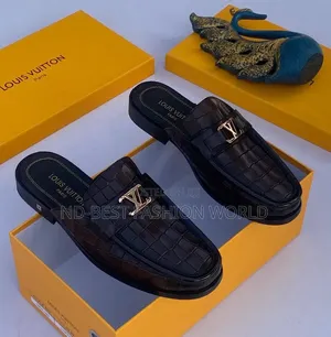 Louis Vuitton Leather Half Shoe