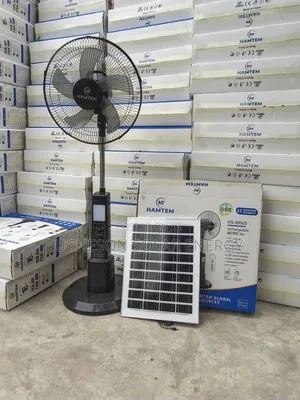 Hamtem Rechargeable Solar Fan