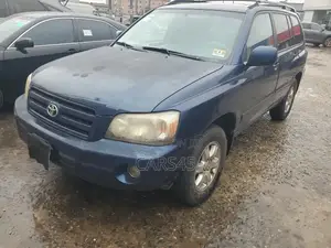 Toyota Highlander 2007 Blue