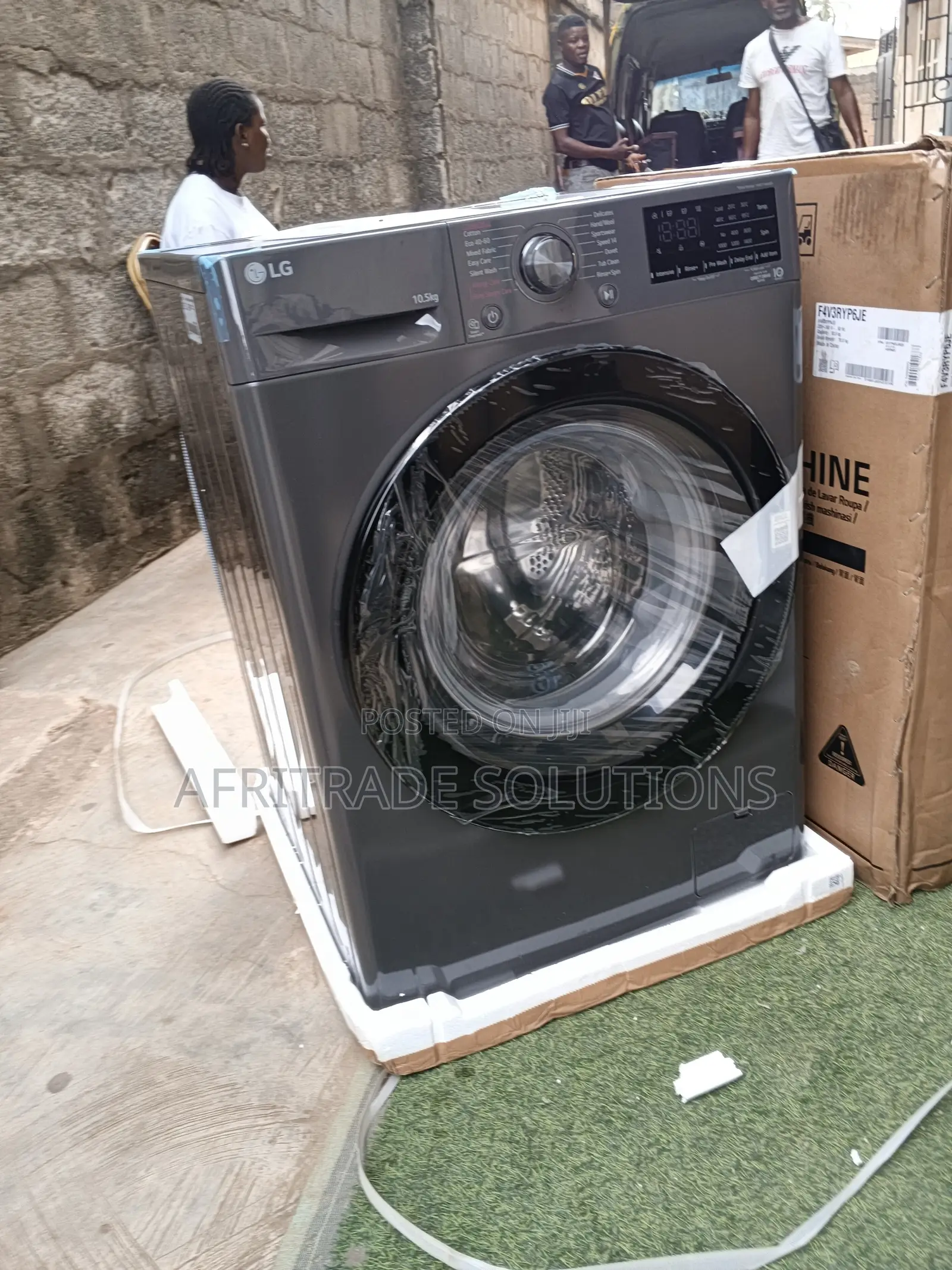 Lg Automatic Washer 10.5kg Front Load Design
