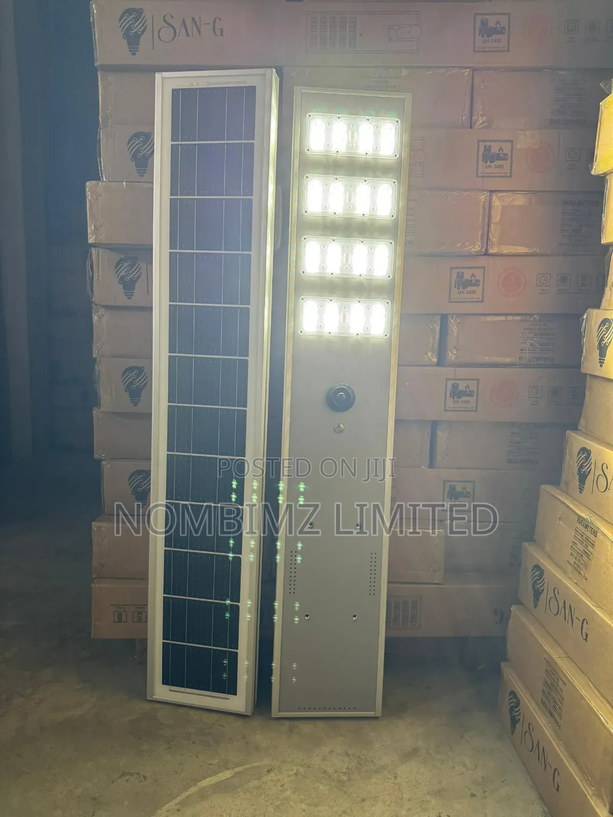 100w All in One Solar Street Light With Out Sensor
