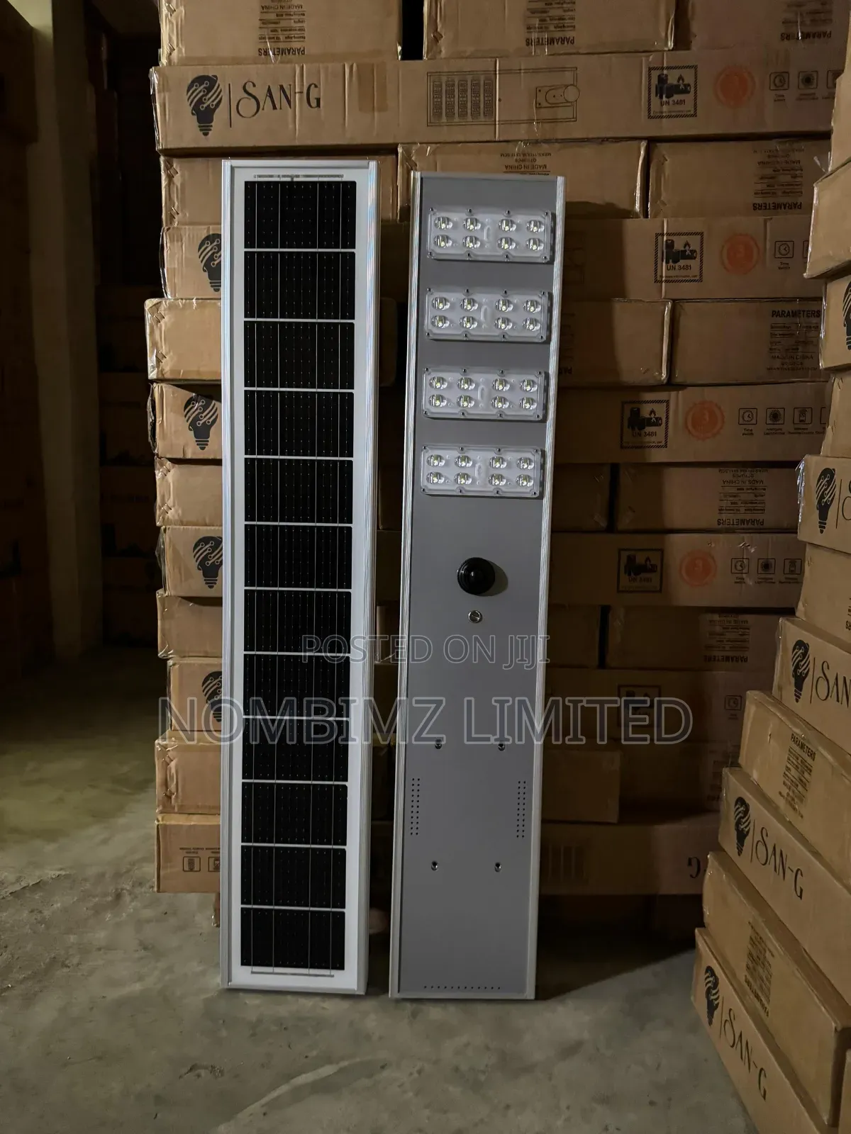 100w All in One Solar Street Light With Out Sensor
