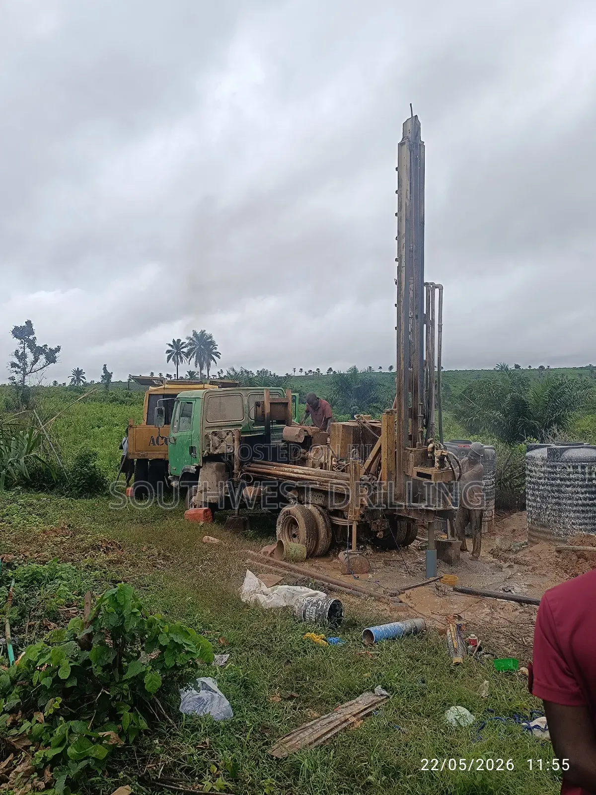 Borehole Drilling in Ode, Isara, Ipara Remo