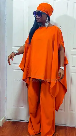 Big Shirt and Trouser With Scarf - Style 302