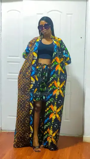 Long Jacket and Shorts - Style 742