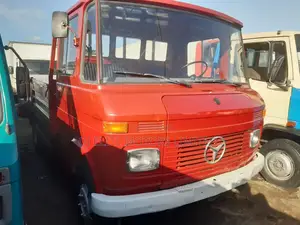 Red Mercedes Benz 608 Truck