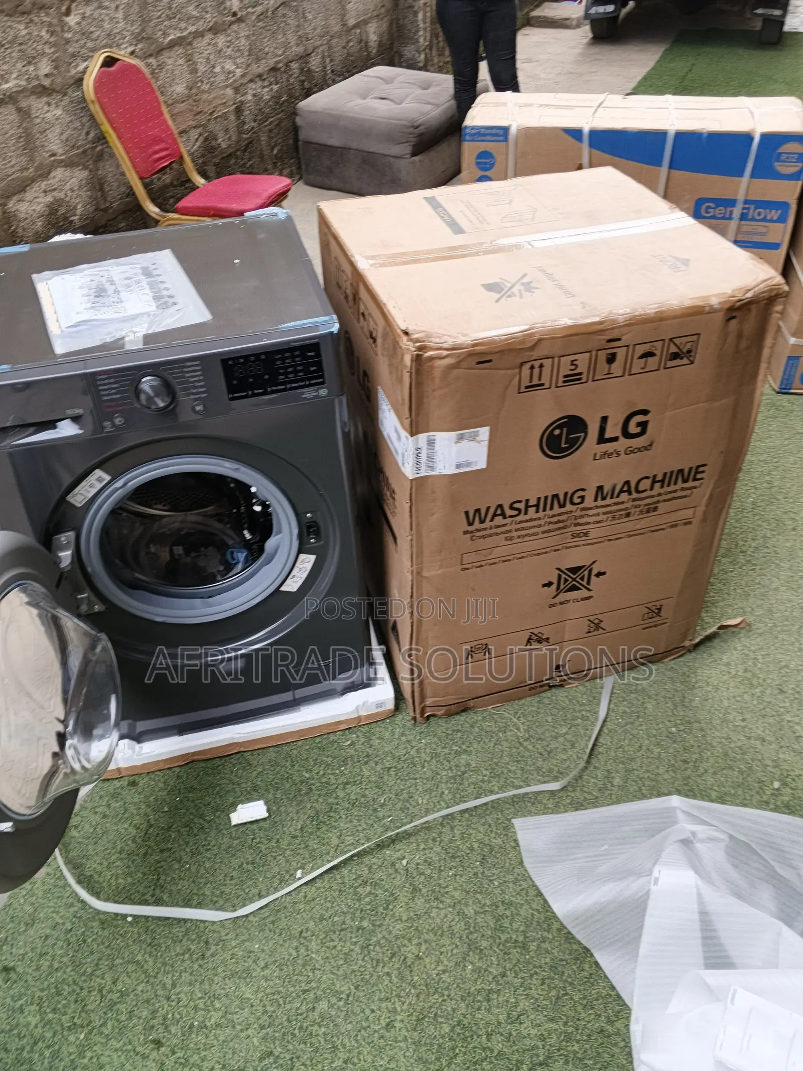 Lg 10.5kg Front Load Smart Wash Machine