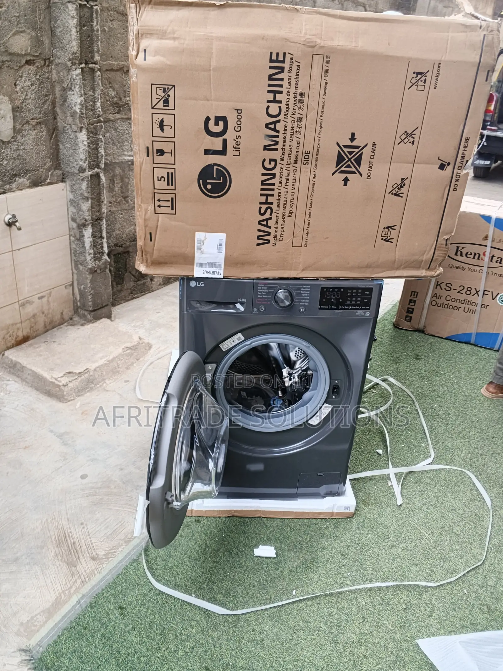 Lg Front Load Washing and Spinning Machine