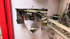 Chrome Plated High End Conduit Basin Mixer