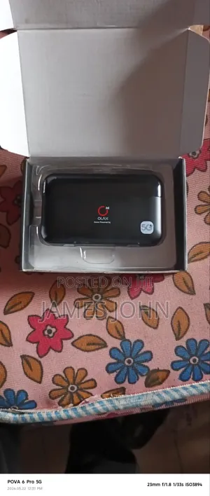 Mifi Wifi Olax M100 Dual Network,With Inbuilt 10,000 Lithium Battery