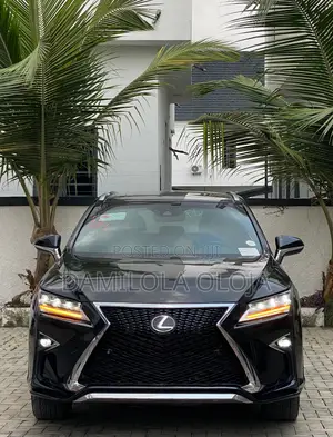 Lexus RX 350 F Sport AWD 2017 Black