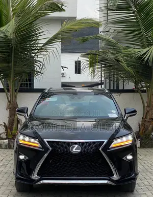 Lexus RX 350 F Sport AWD 2017 Black