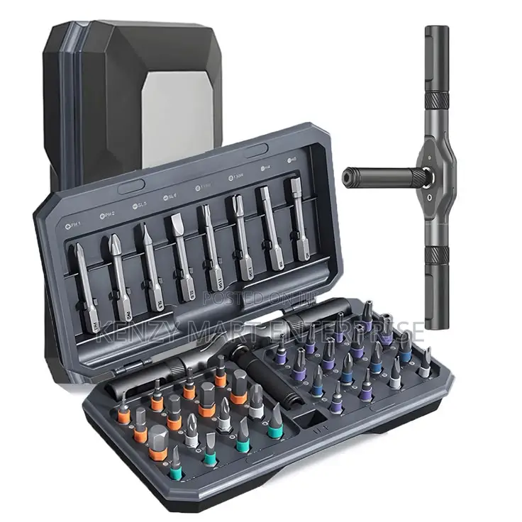 Compact Portable Repair Screwdriver Set for Home and Diy Fixes