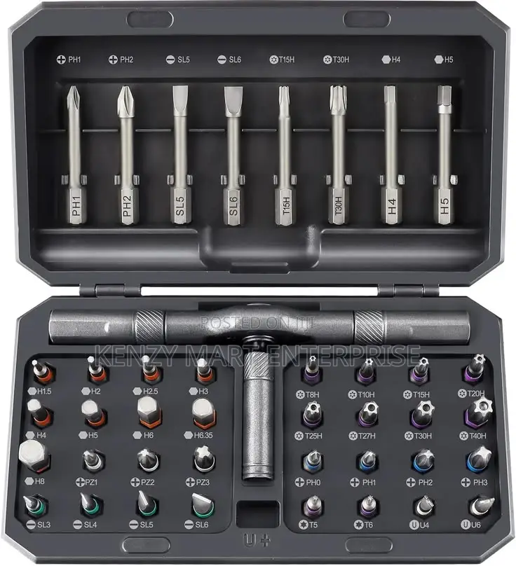 Compact Portable Repair Screwdriver Set for Home and Diy Fixes