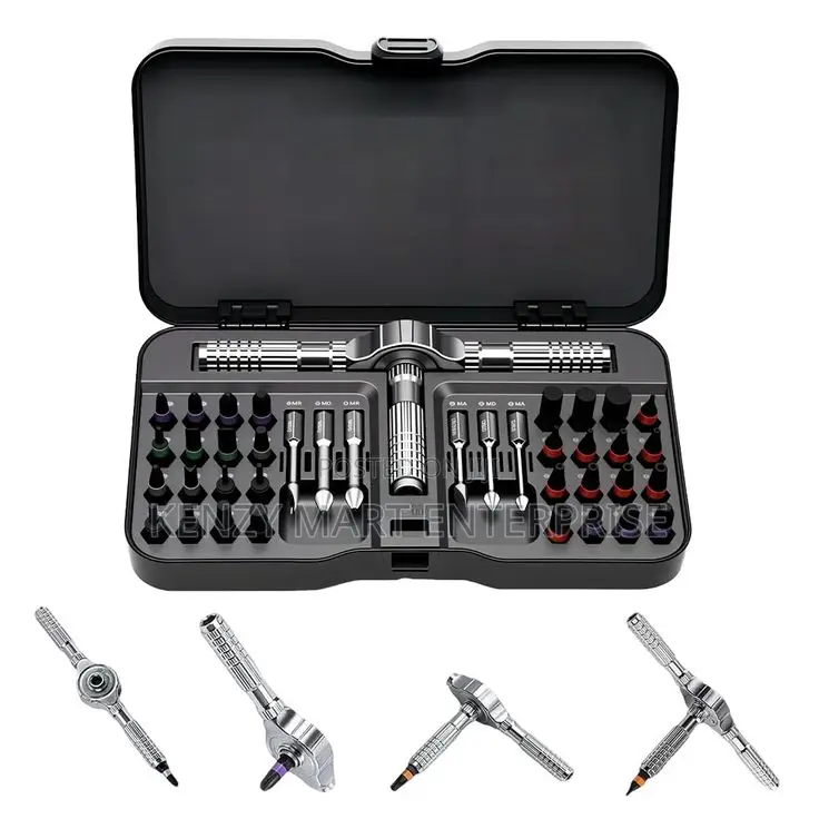 Compact Portable Repair Screwdriver Set for Home and Diy Fixes