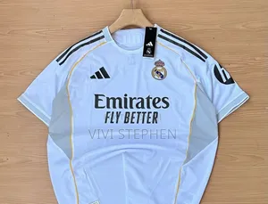 Real Madrid Club Football Jersey
